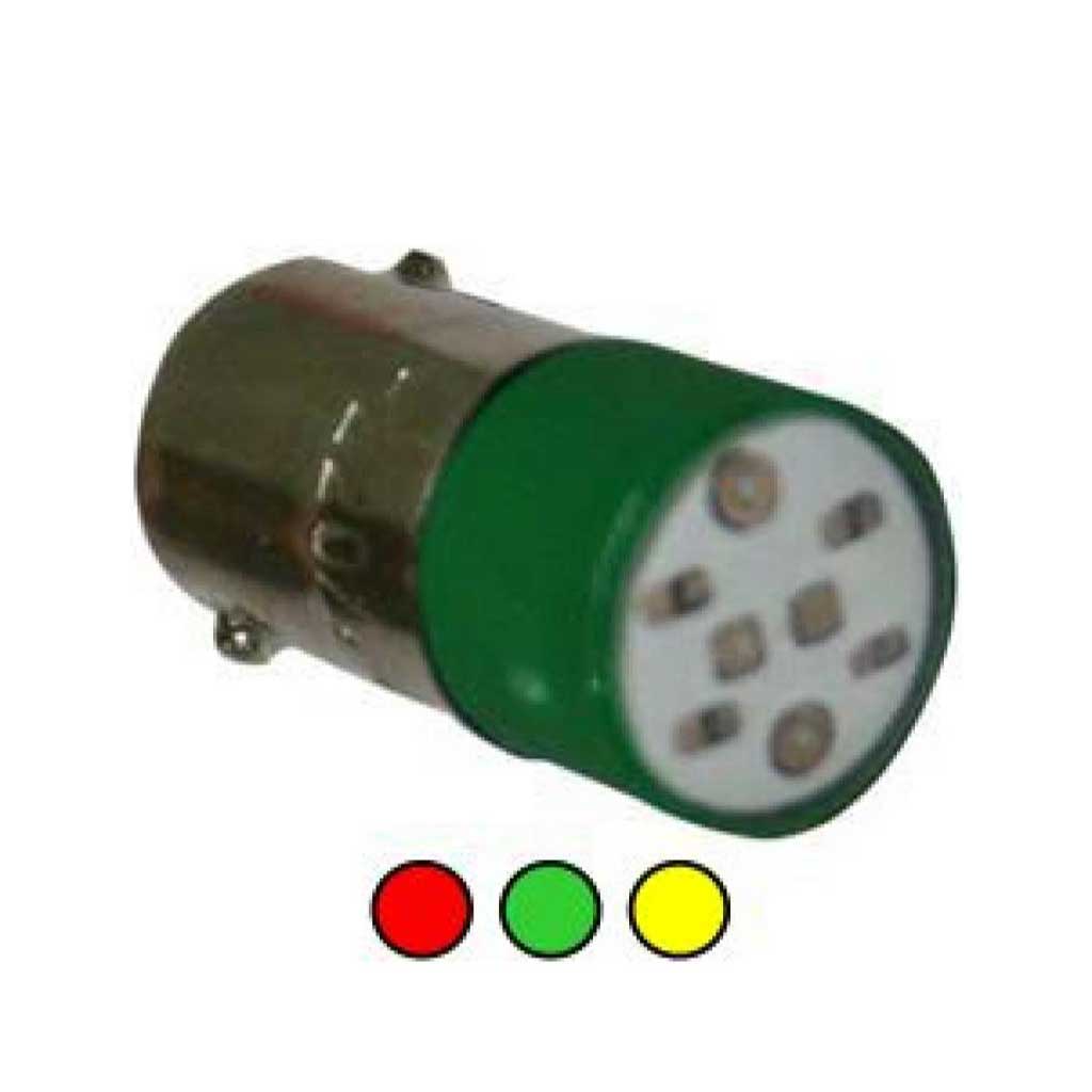 TP-LB110A-G - LED BALLONETA 110VCA VERDE