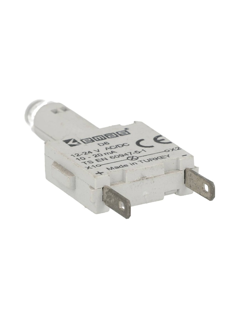 D624 — LED DE REPUESTO 24V CA/CD ROJO