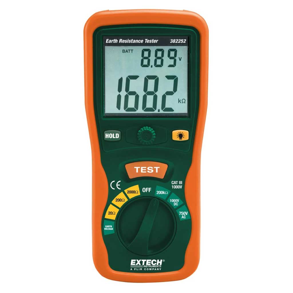 382252-NIST — MEDIDOR DE RESISTENCIA DE TIERRA CON CERTIFICADO NIST