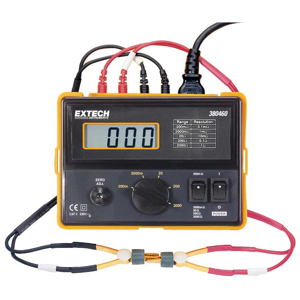 380460 — MILIOHMETRO DE PRECISION (110VCA)