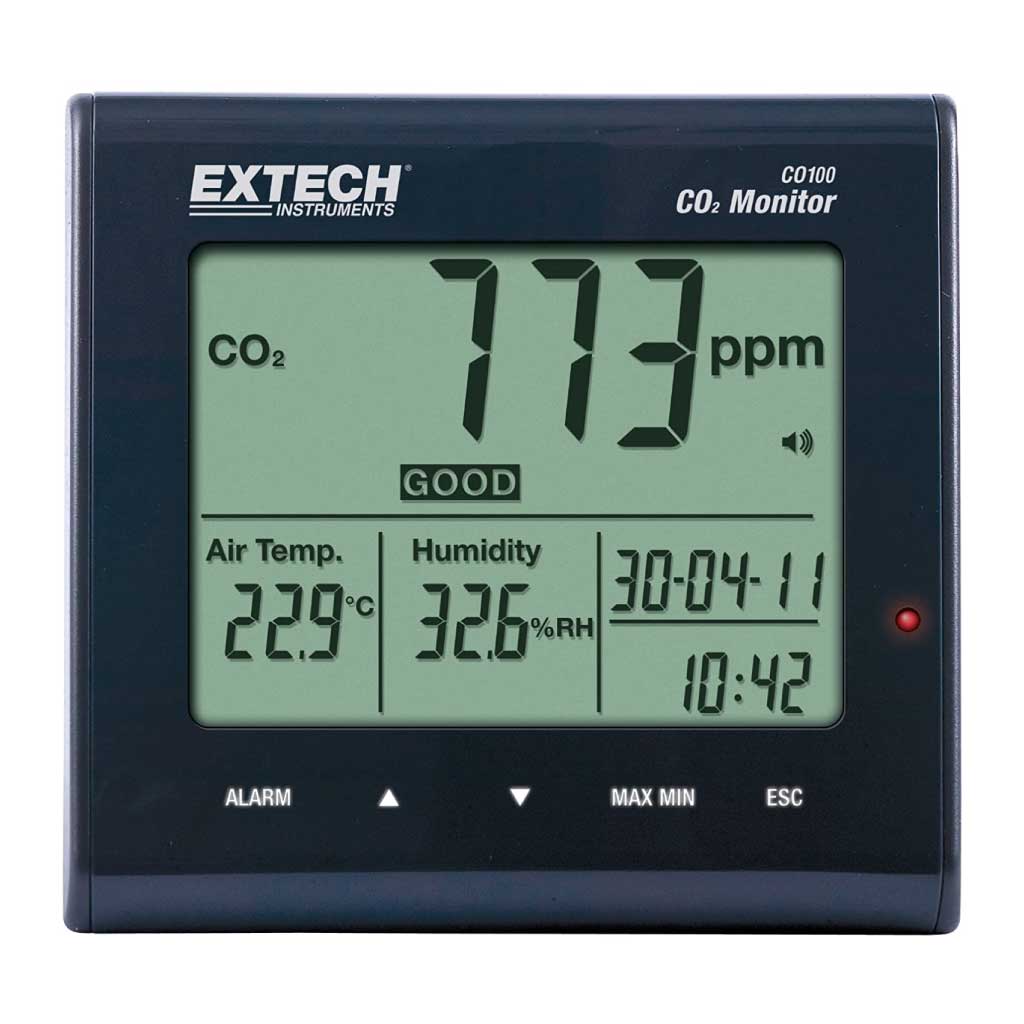 CO100 — MONITOR DE CALIDAD DE AIRE CO2