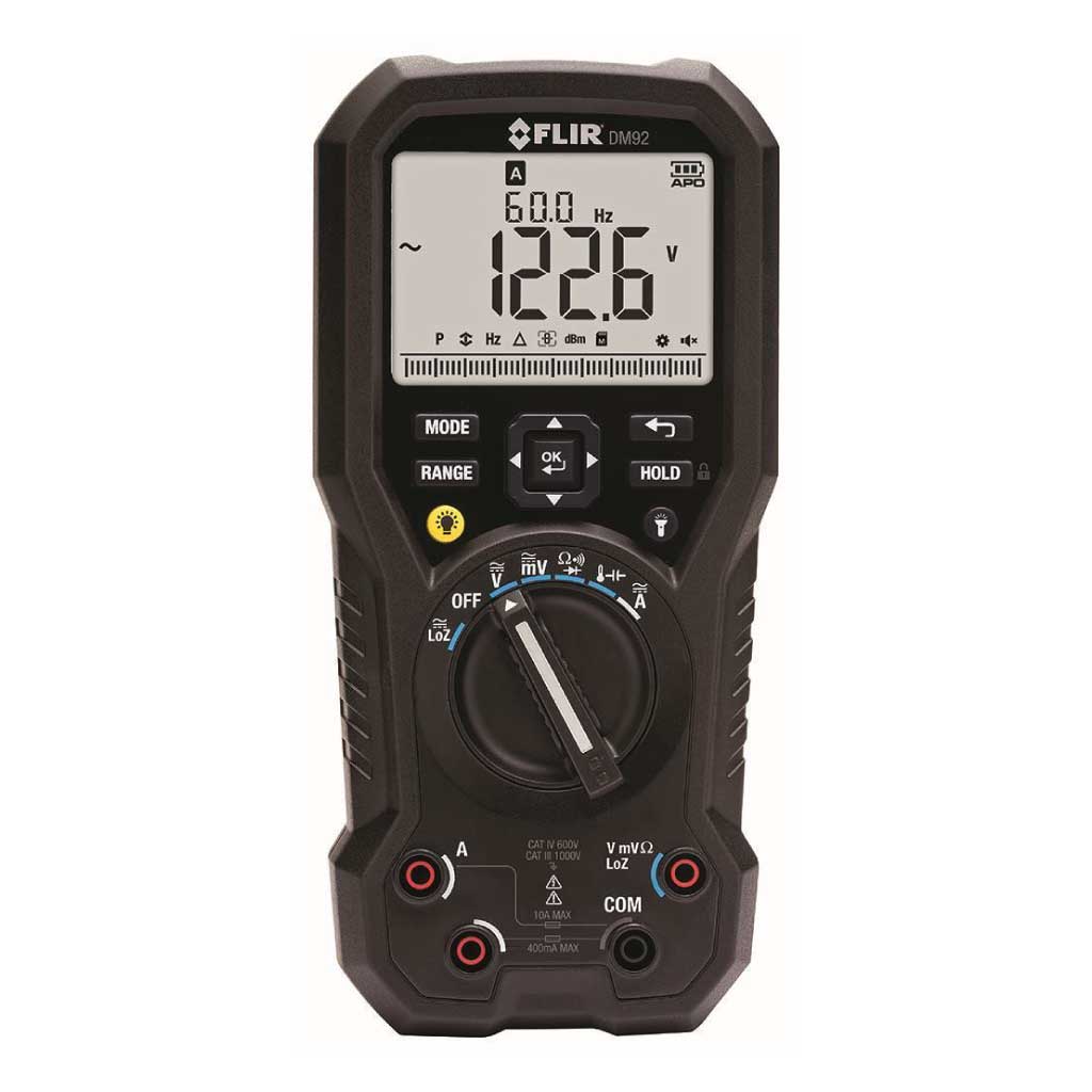 DM92 — MULTIMETRO INDUSTRIAL C/MODO VFD