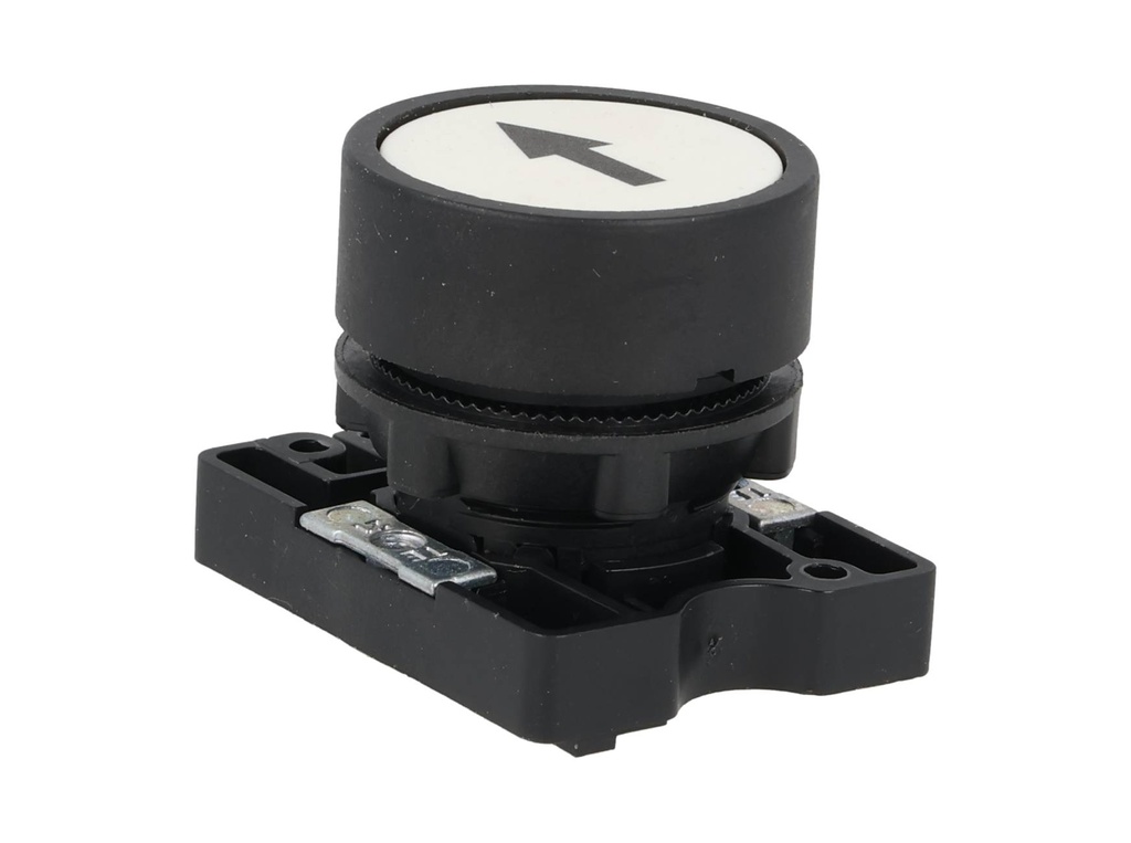 P2AF1WA90 — OPERADOR BLANCO C/FLECHA NEGRA (IZQ/DER)