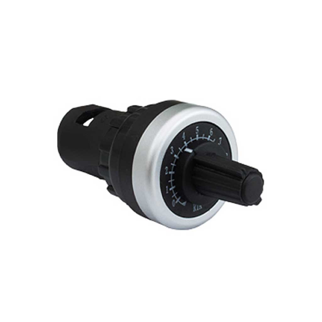 TP-P22-10K — POTENCIOMETRO 22mm 10K OHMS CON DIAL LINEAL ENCAPSULADO