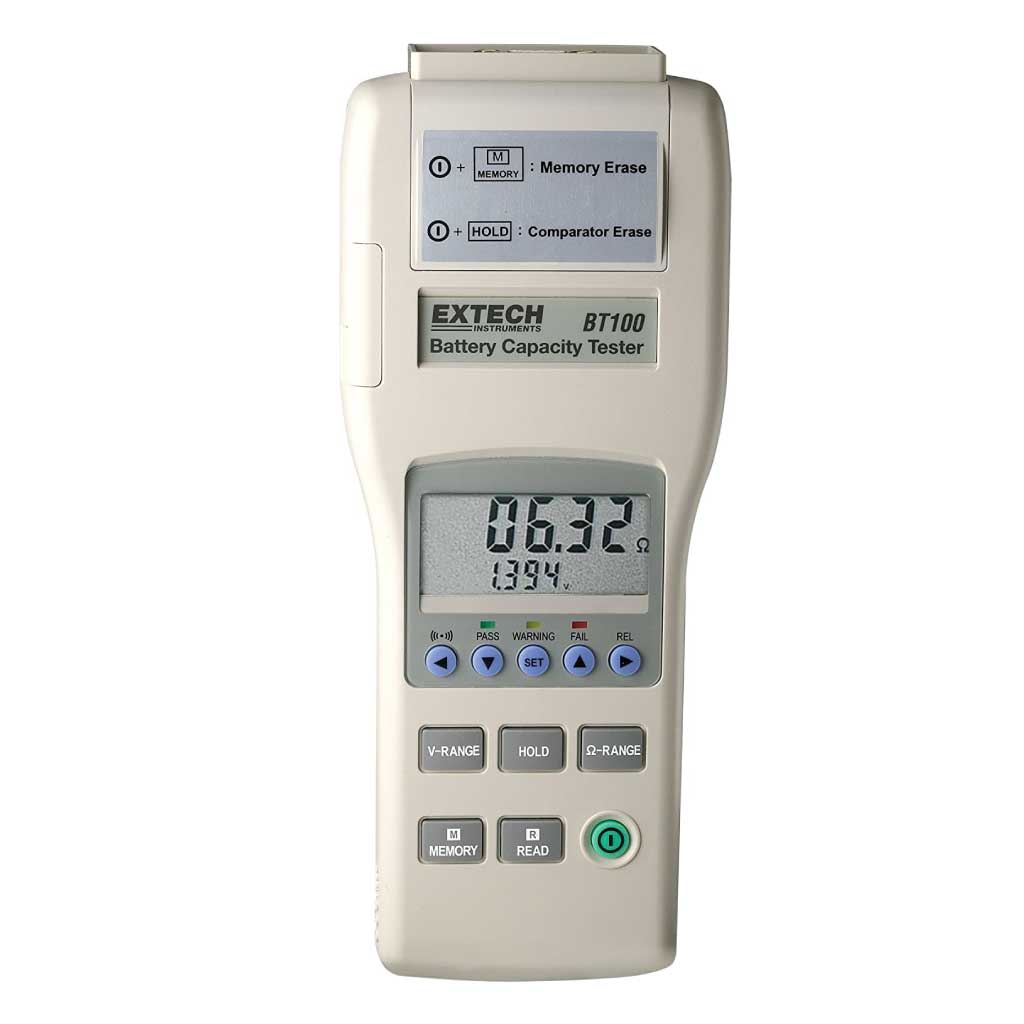 BT100 — PROBADOR DE BATERIAS
