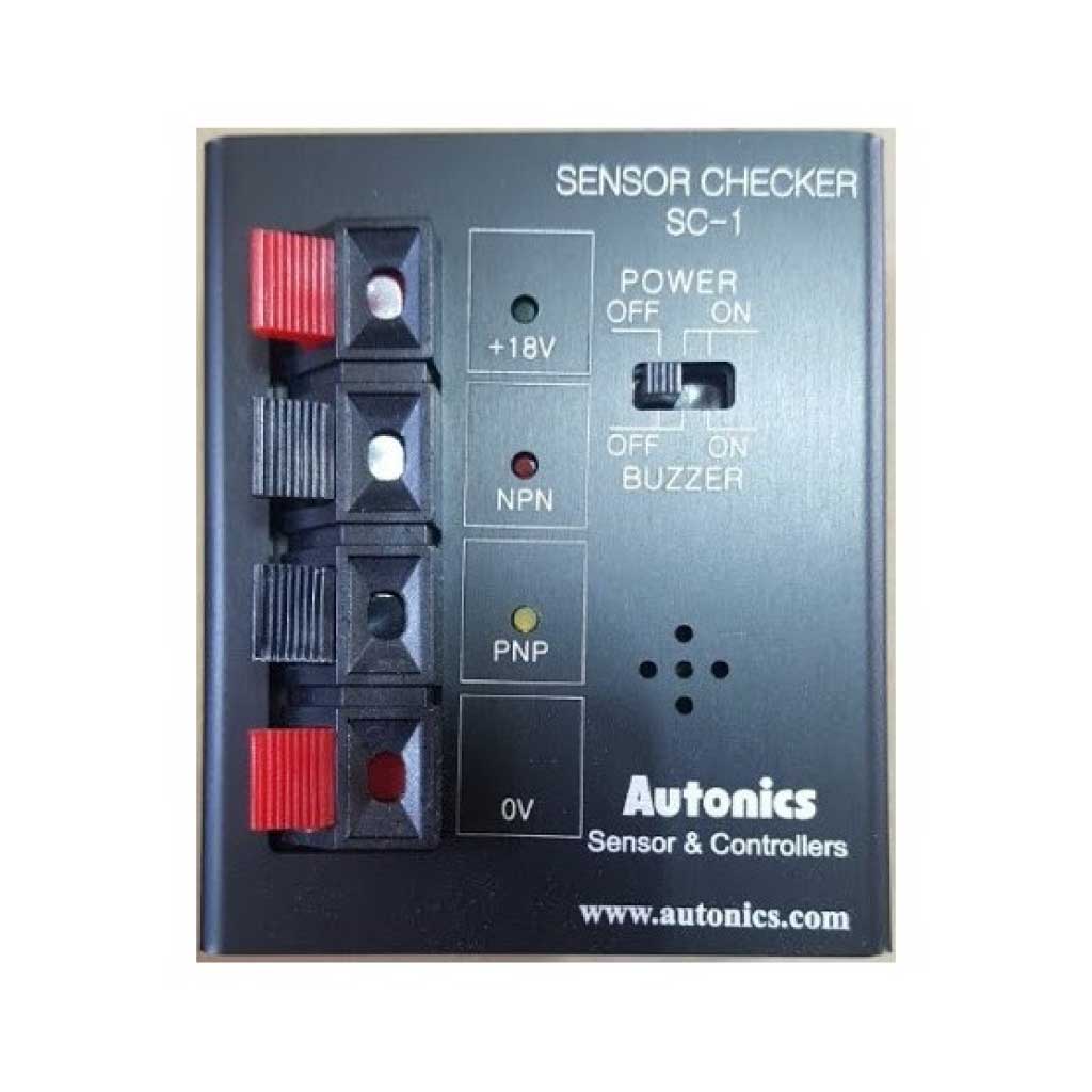 SC-1 — PROBADOR DE SENSORES NPN/PNP, C/BUZZER