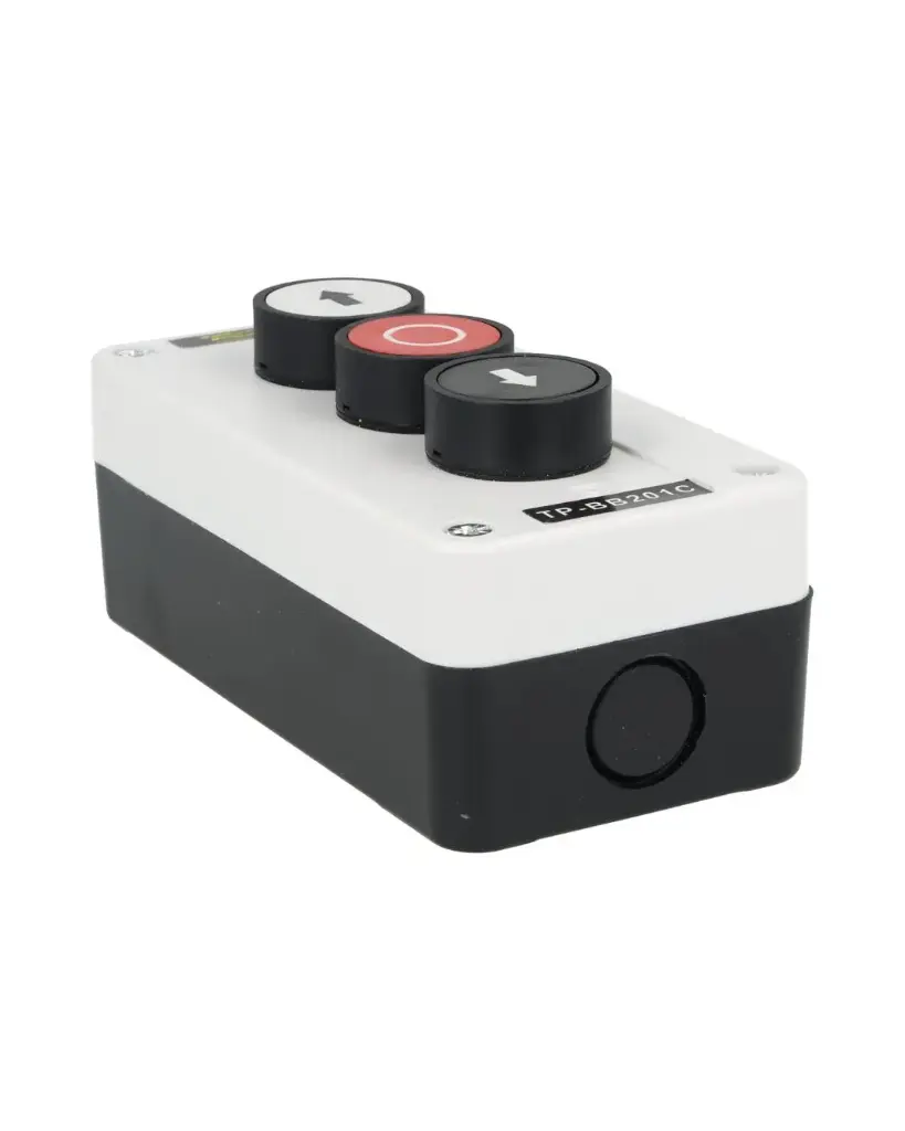 TP-BB2O1C — PULSADOR EN CAJA 2NA+1NC *ARRIBA/ALTO/ABAJO* 3A 240V *NO SON A PRUEBA DE EXPLOSION*
