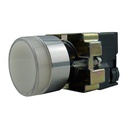 2ALF1LB-400 — PULSADOR ILUMINADO NO INCLUYE LED 6V, 12V, 24V, 48V, 110V, 230VCA/CD #MCB91*** (***=VOLTAJE) 