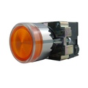 2ALF5-400 — PULSADOR ILUMINADO RASANTE 400VCA/CD AMBAR