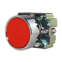 2AF4 - PULSADOR RASANTE ROJO 22MM