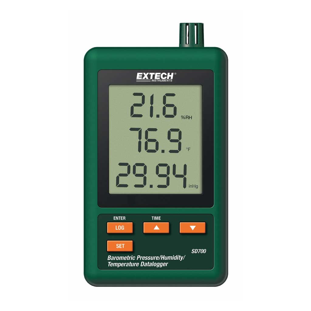 SD700 — REGISTRADOR (DATALOGGER) PRESION BAROMETRICA/TEMPERATURA Y HUMEDAD