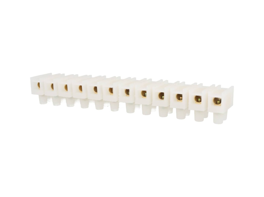 JS-100A — REGLETA DE CONEXION 12 POLOS 100A TIPOU