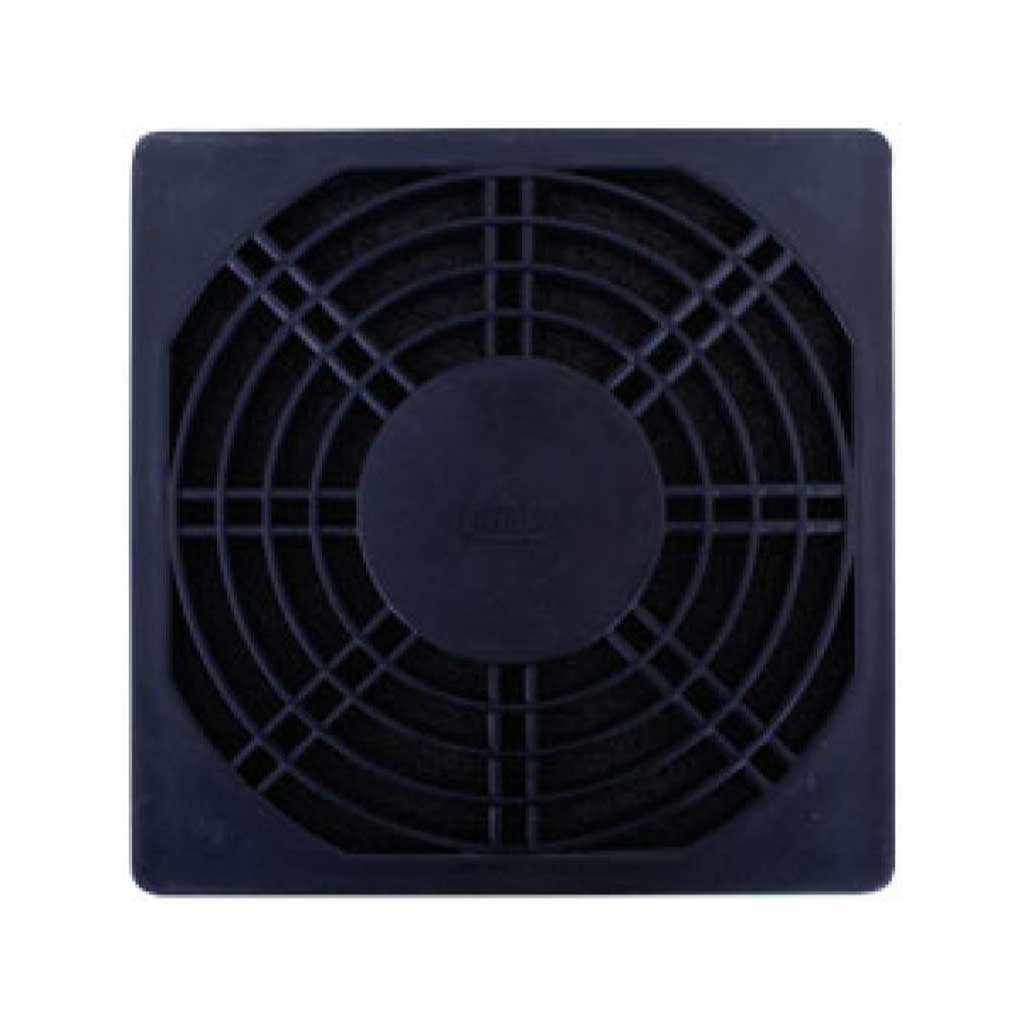 REJILLA 120PF — REJILLA PLASTICA CON FILTRO PARA VENTILADOR 120x120mm