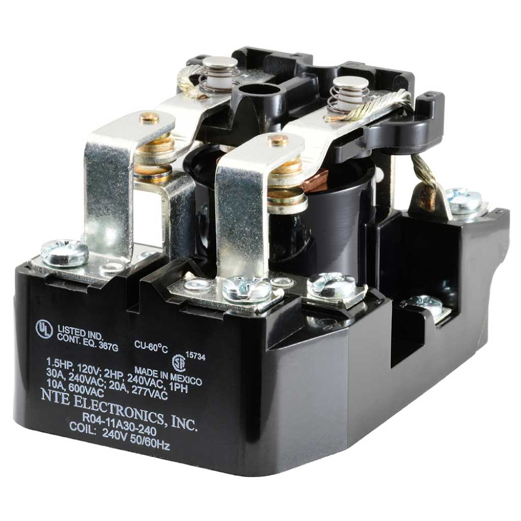 R04-11A30-240 - REL. 240VCA/30AMP.2P2T