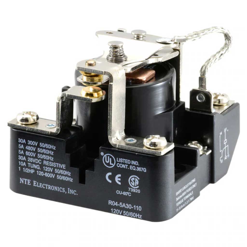 R04-5A30-110 - RELE 120VCA 1P2T/30AMP