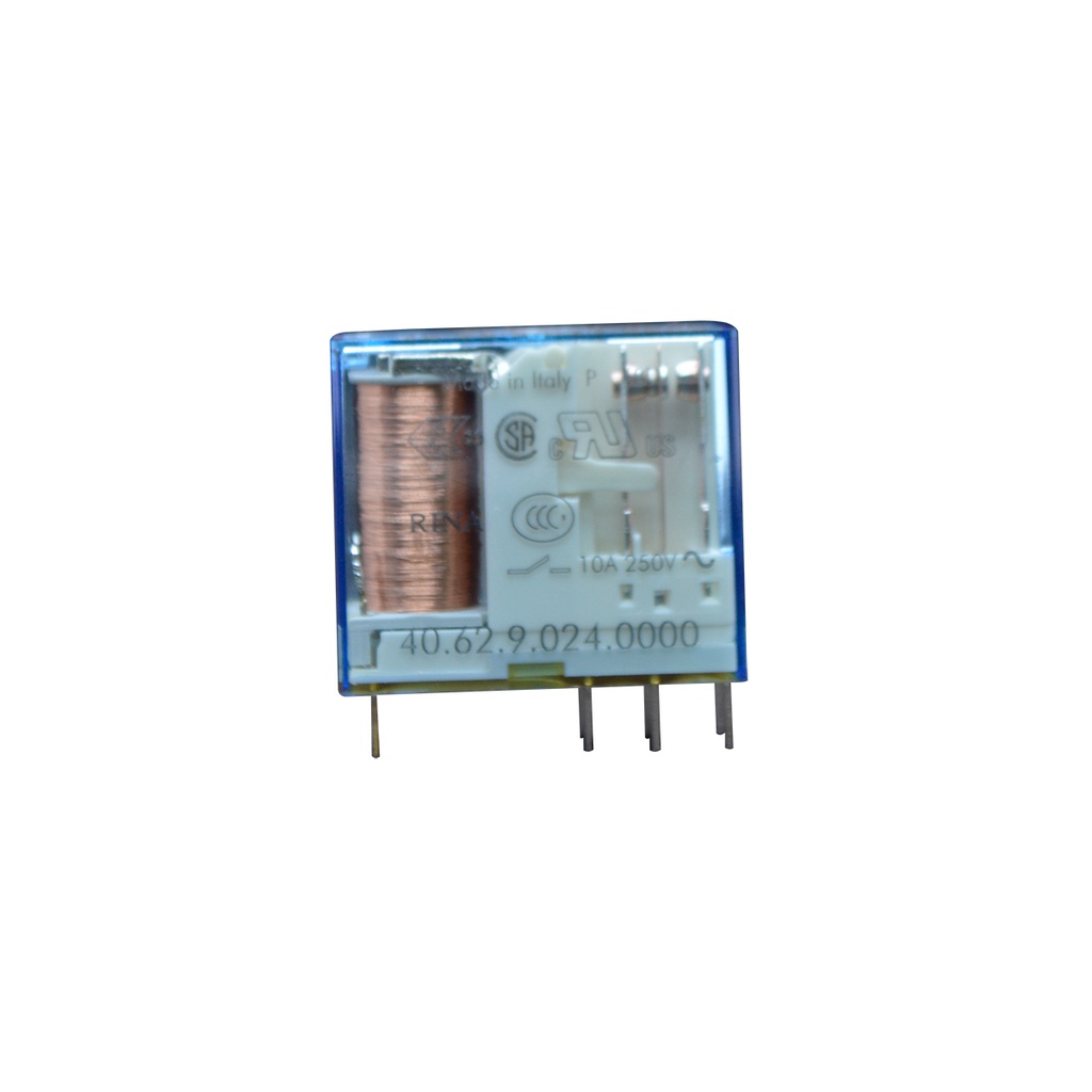 406290240000 — RELE 24VCA 2P2T 10AMP. PARA CIRCUITO IMPRESO