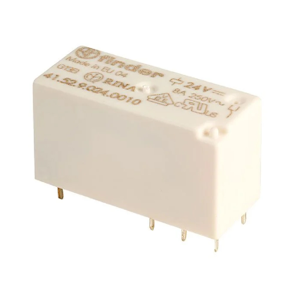 415290240010 - RELE 24VCD 2P2T 8AMP.