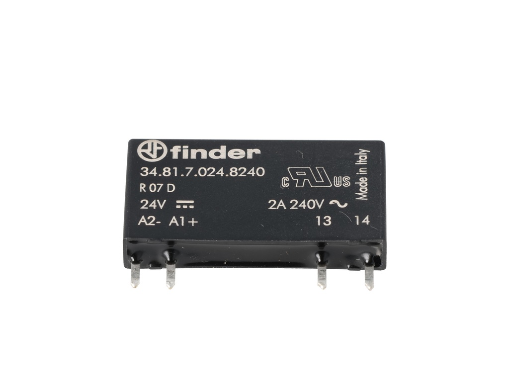 348170248240 — RELE DE ESTADO SOLIDO P/CI 24VCD 2AMP.