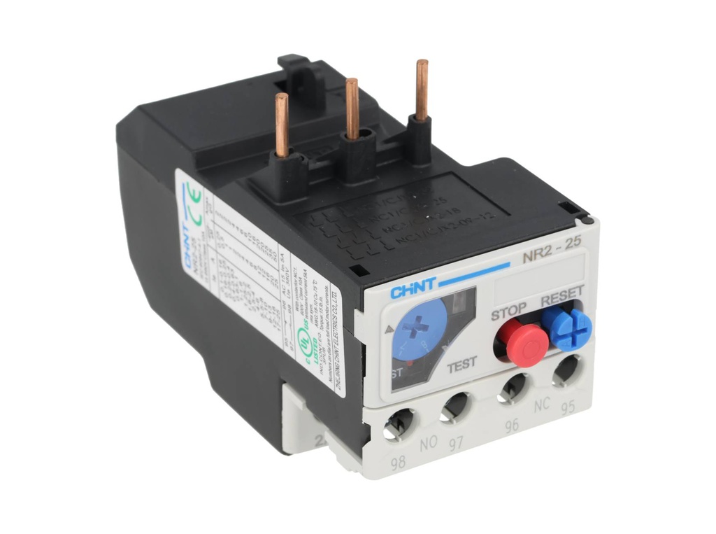NR2-25-8A — RELE TERMICO DE SOBRECARGA 5.5-8AMPPARA CONTACTOR SERIE NC1 Y NC2