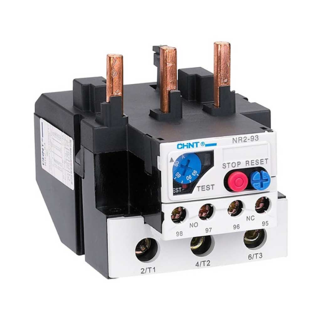 NR2-93-70A — RELE TERMICO DE SOBRECARGA 55-70AMP PARA CONTACTOR SERIE NC1 Y NC2