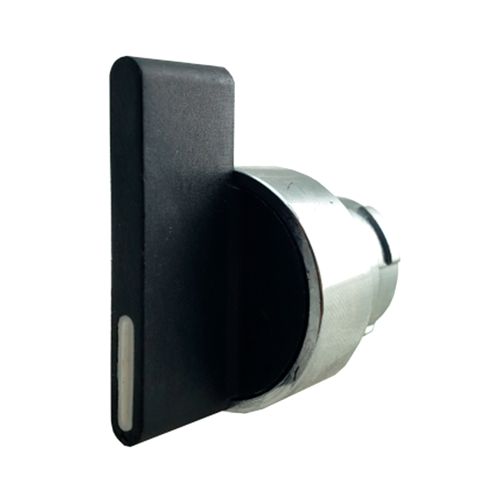2AS2E-3 — SELECTOR 3 POS. FIJAS MANETA LARGA 22MM