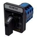 SA16-4-2 — SELECTOR PARA VOLTIMETRO 20A, 4 POSICIONES, 0-RS-ST-TR, 440V, 48X48mm