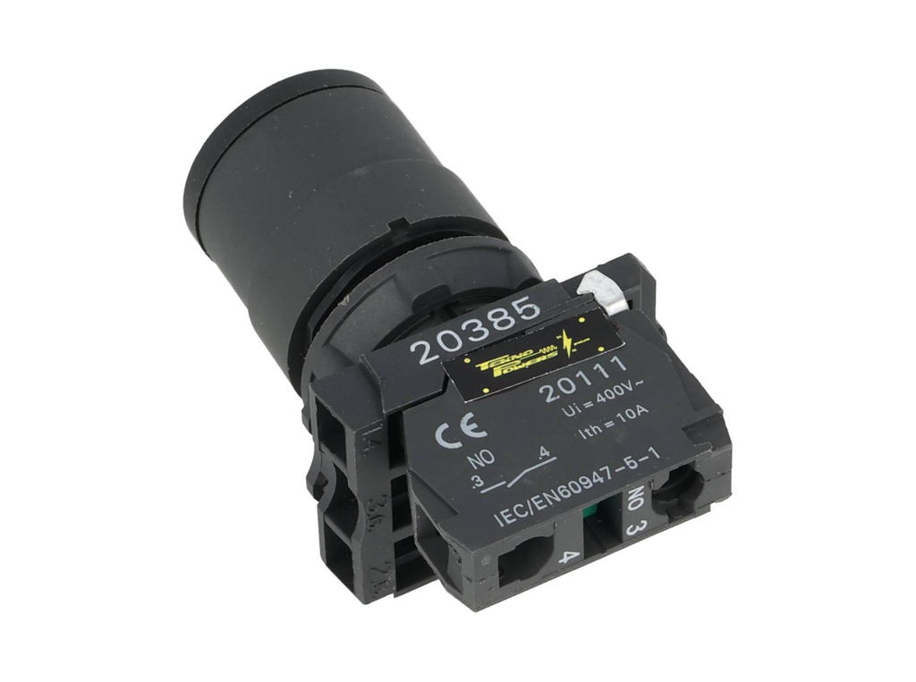 TP-XB5-2K — SELECTOR PLASTICO CON LLAVE 2POS.NA 22mm CA110/15A, CA220/6A *NO SONA PRUEBA DE EXPLOSION*