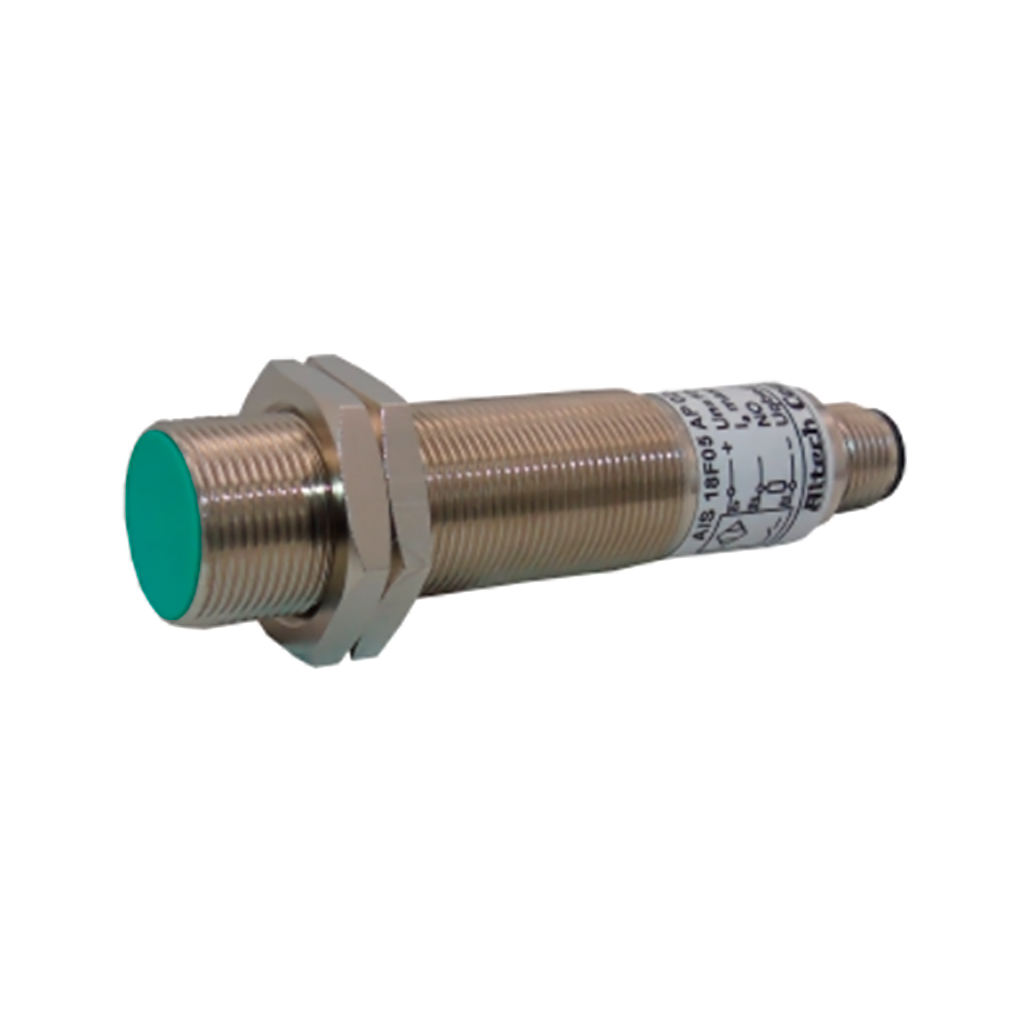 AIS18F05AP024Q6 — SENSOR INDUCTIVO M18/5mm PNP 10-30VDC FLUSH CONEC M12 NO (AIS18F05AP024-Q65) 