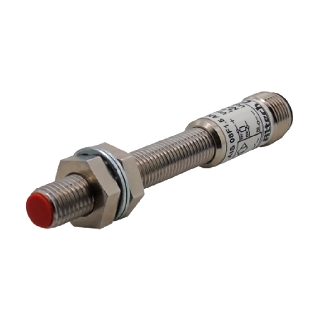 AIS08F1.5AN024Q — SENSOR INDUCTIVO M8/1.5mm NPN 10-30VDC CONEC M12 NO (AIS08F1.5AN024-Q65) 