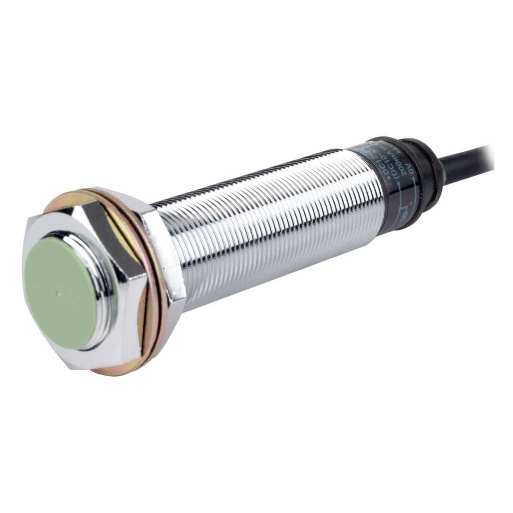 PRL18-5AC — SENSOR INDUCTIVO NC, SENSADO DE 5MM, 90-250VCA