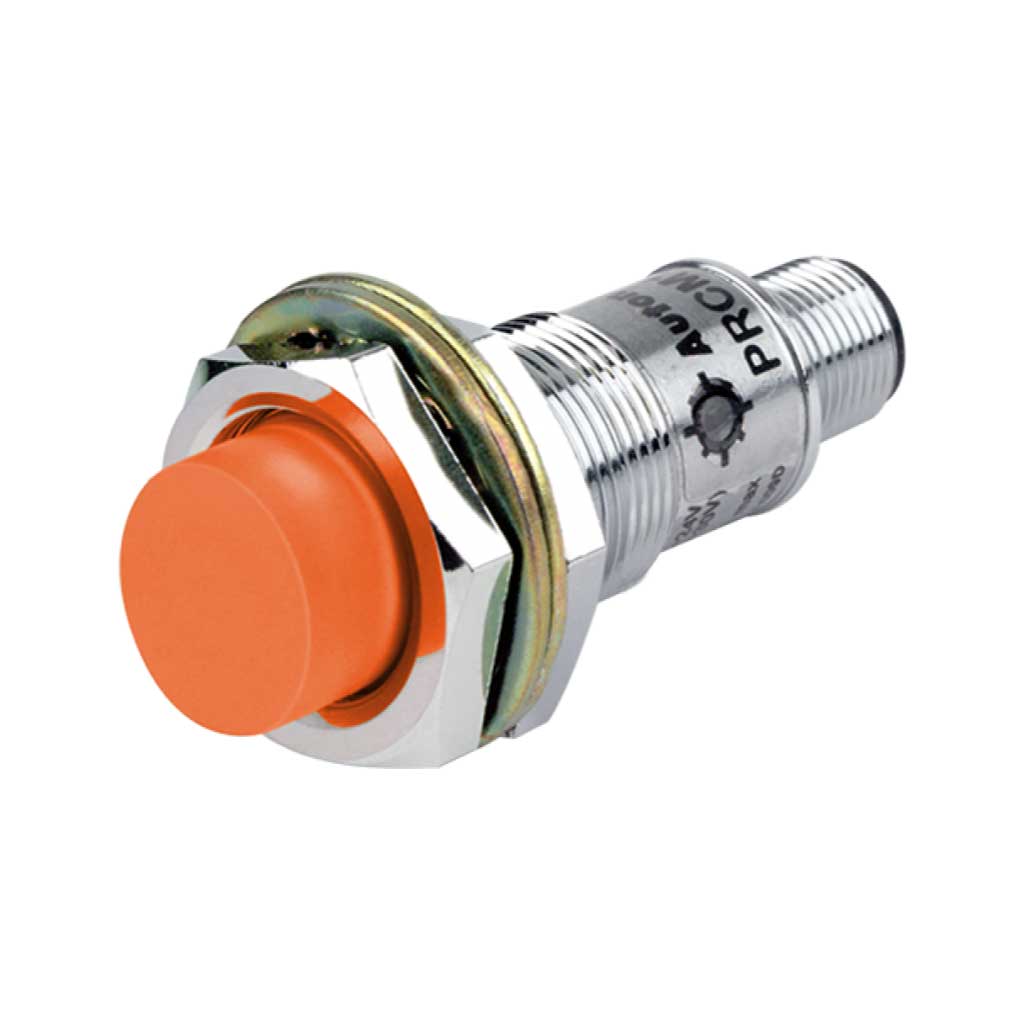 PRCMT18-8DC — SENSOR INDUCTIVO NC, SENSADO DE 8MM, 15-30VCD