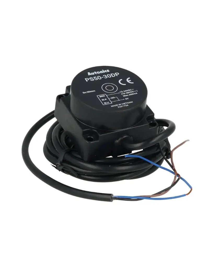 PS50-30DP— SENSOR INDUCTIVO RECTO, PNP, NA, S30MM, 10-30VCD
