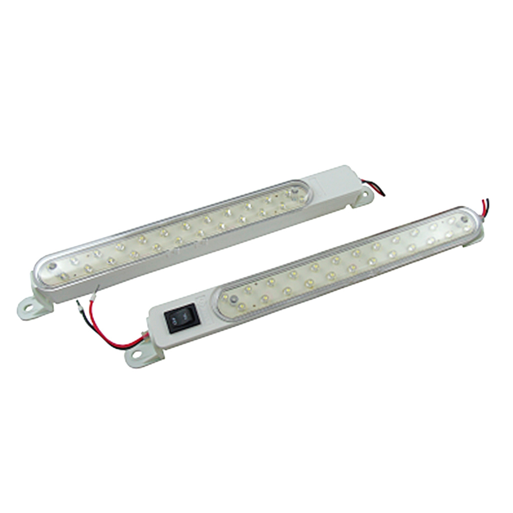 APLBW110A1M — SET DE 2 LAMPARAS LED PARA GABINETE SOPORTEBLANCO 110VCA, 3W, 1MT