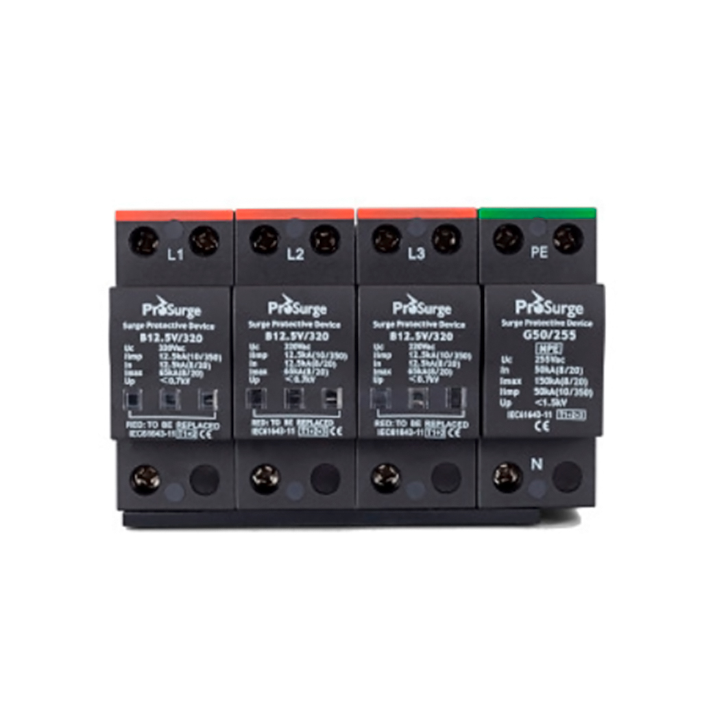 B12.5V/385-S/3PN50 — SUPRESOR DE PICOS DSP1 PARA SISTE TIERRA TT:3F-4C VOLTAJE F-F