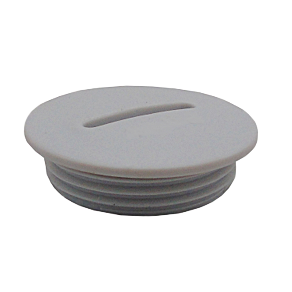 MOLK06 — TAPON OBTURADOR POLIAMIDA GRIS IP54, cuerda M40