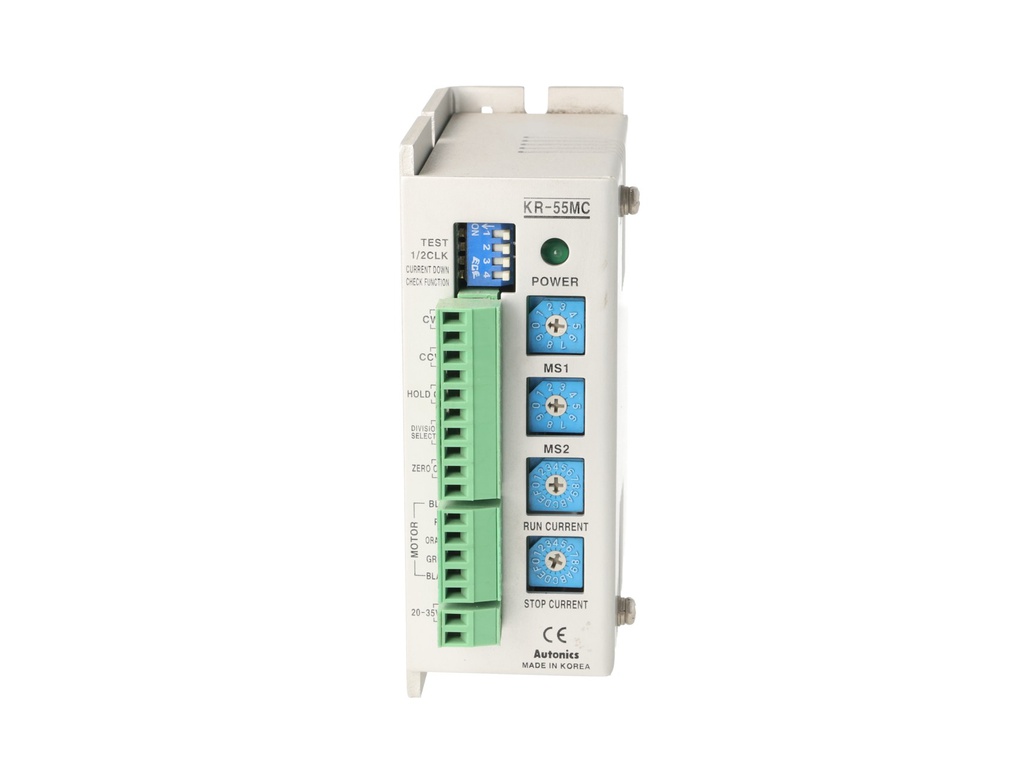 KR-55MC — TARJETA CTL/A PASOS, 500K, 1.4A, 0.009/80, 20-40VCD 3A.