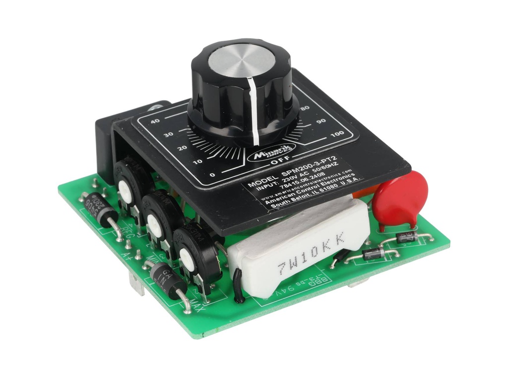 SPM200-3-PT2 — TARJETA CTRL.CD 1/50-1/4HP 230VCA (3 A, P.) (# ANTERIOR SQ216U) 