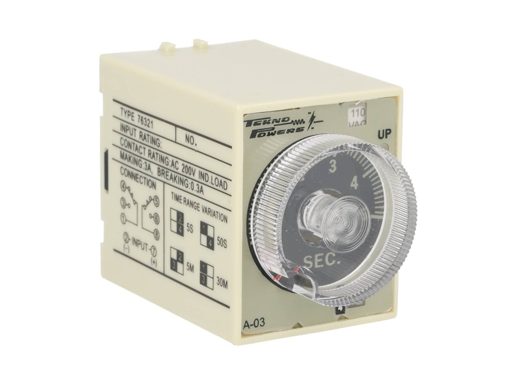 TP-T5-30M-110VA — TEMPORIZADOR