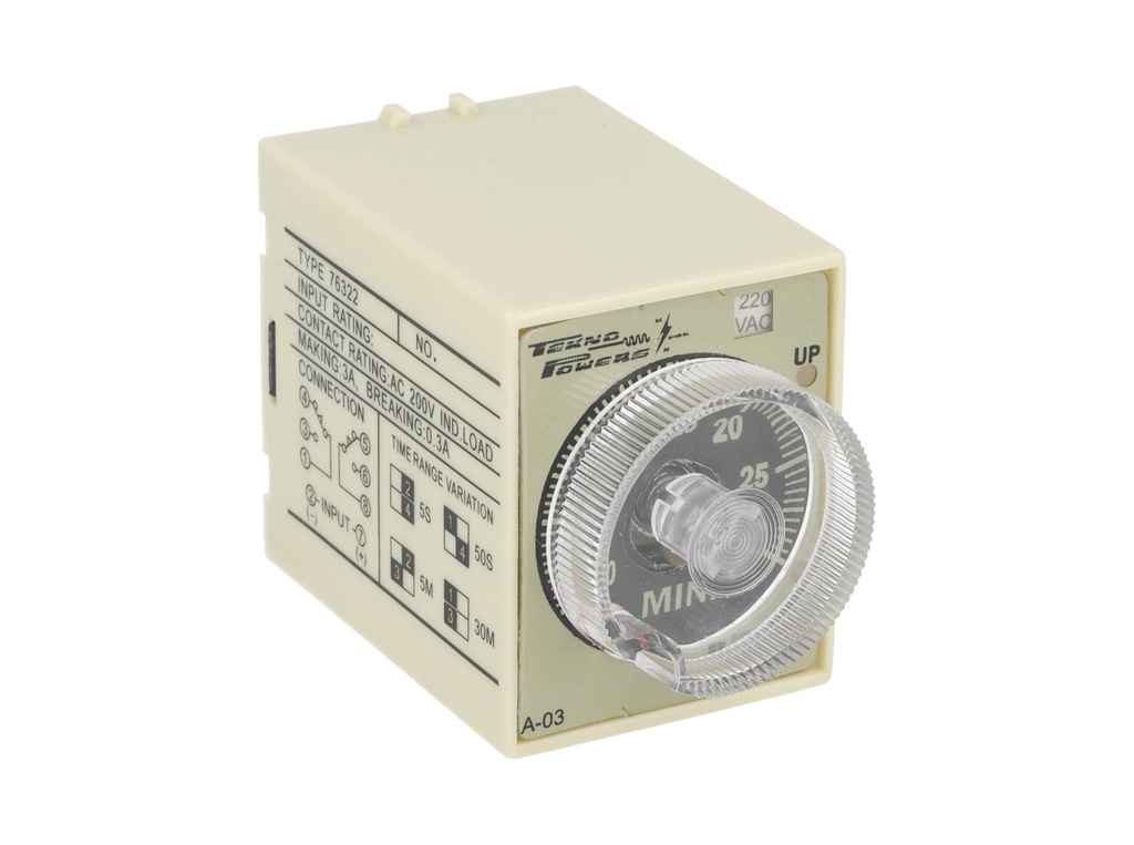 TP-T5-30M-220VA — TEMPORIZADOR