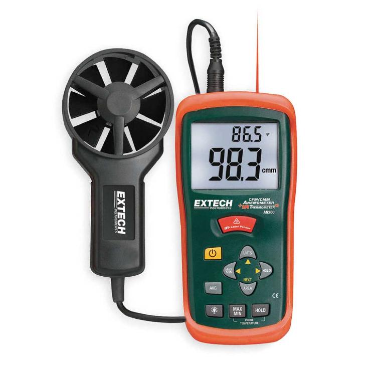 AN200-NIST - TERMOANEMOMETROETRO CON CERTIFICADO