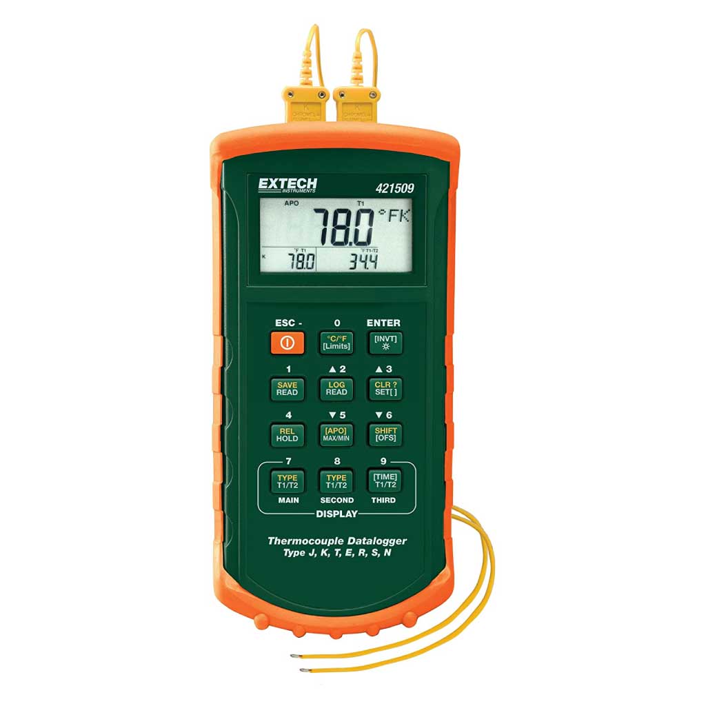 421509 — TERMOMETRO DIGITAL TIPO J,K,T,E