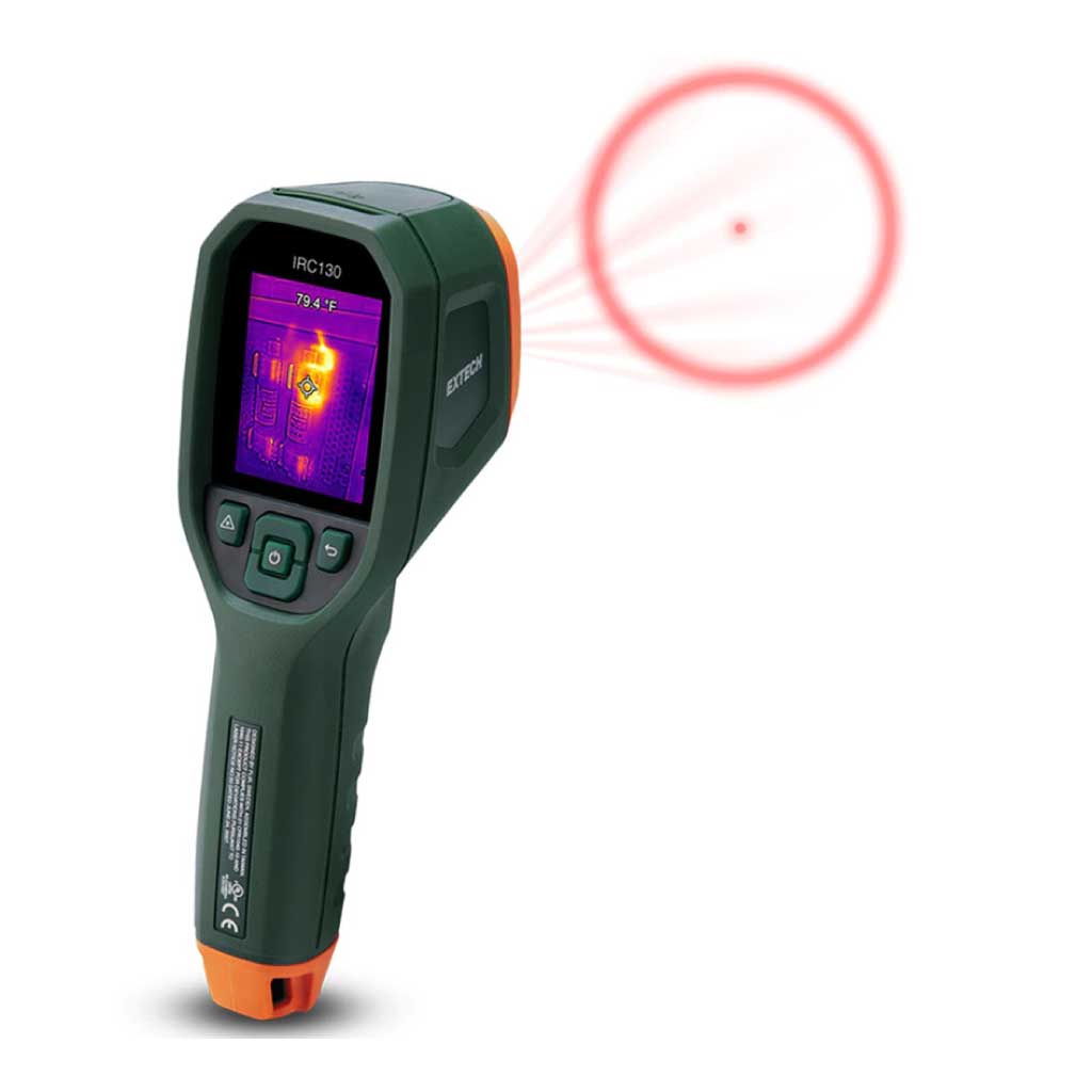 IRC130 — TERMOMETRO IR DE CAMARA TERMOGRÁFICA CONTECNOLOGÍA MSX DE -13° A 1202°C