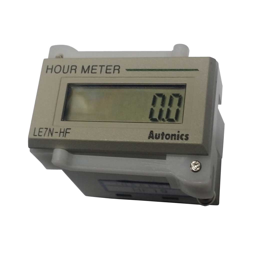 LE7N-HF — TIMER D 7 DIGITOS 0-999999.9H CON BATERIA