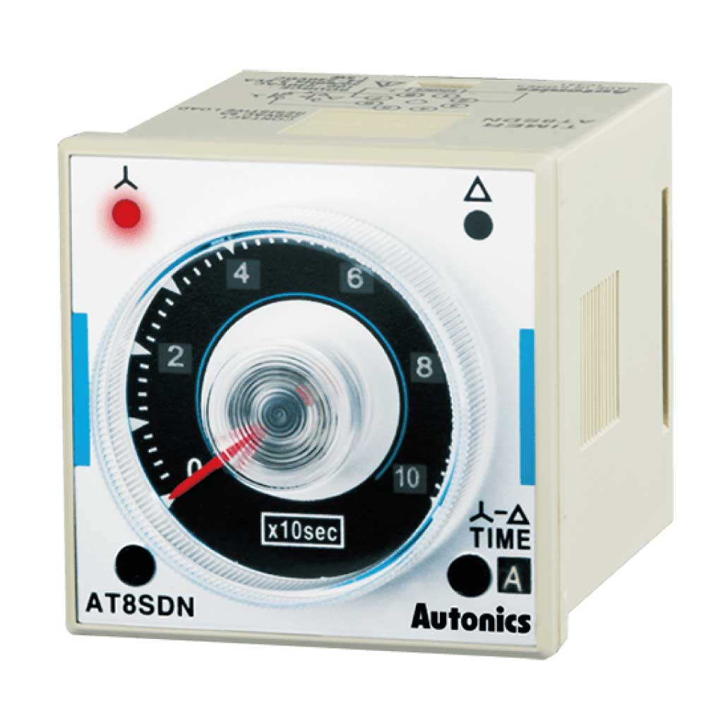 AT8SDN — TIMER DOBLE ESTRELLA/DELTA, 100-240VCA/24-240VCD