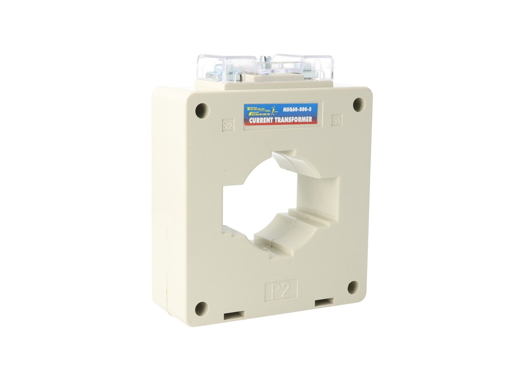 MSQ60-800-5 — TRANSFORMADOR DE CORRIENTE (DONA) 800/5A VENTANA 60 X 20mm 600VMAX CLASE 1.5