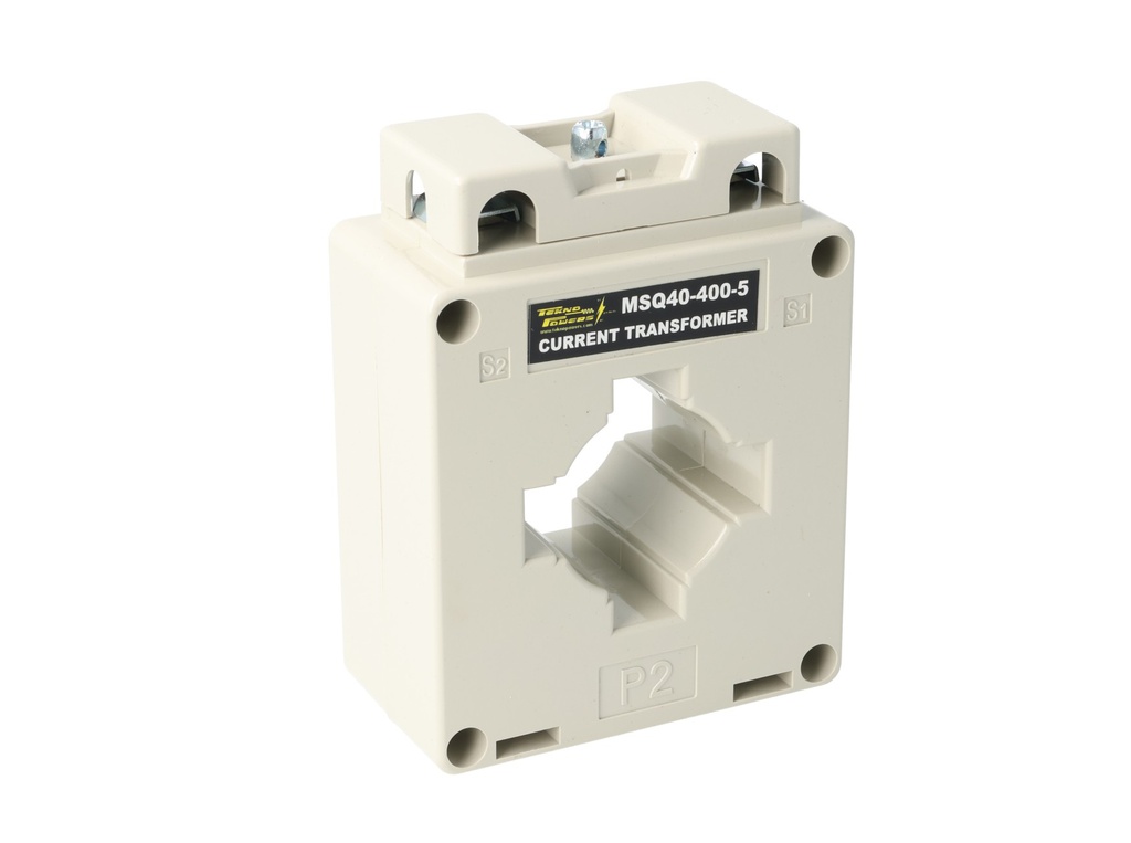 MSQ40-400-5 — TRANSFORMADOR DE CORRIENTE (DONA) 400/5A VENTANA 40 X 10mm 660VMAX CLASE 1.5