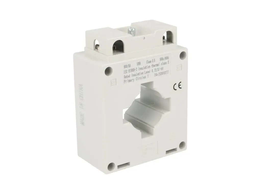 BH5-600-5A — TRASNFORMADOR DE CORRIENTE (DONA) 600/5A, 660V, DIAMETRO 31mm, VENTANA 11X42mm