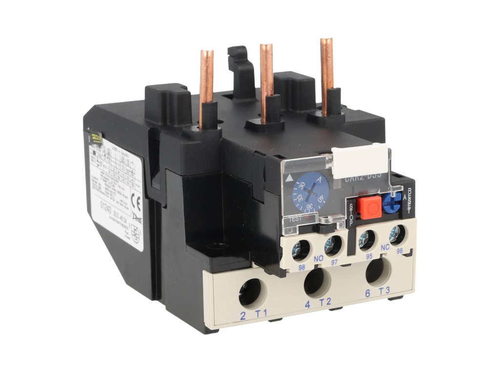 CAR2-D33-40A — RELE TERMICO PARA LC1, 30-40A. (TRABAJOLIVIANO) 