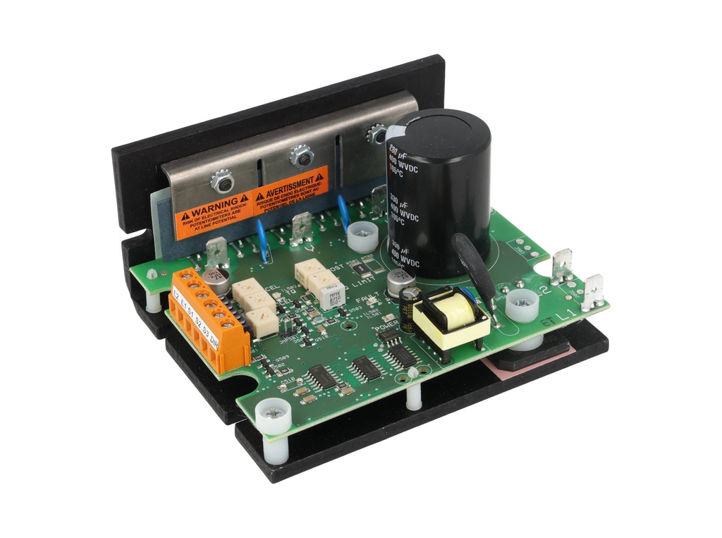 VFD300-2.4 — VARIADOR DE FRECUENCIA230VCA 1/2HP 1FASE, SALIDA0-230VCA 2.4 AMP. (# ANTERIOR VFD02-230AC) 
