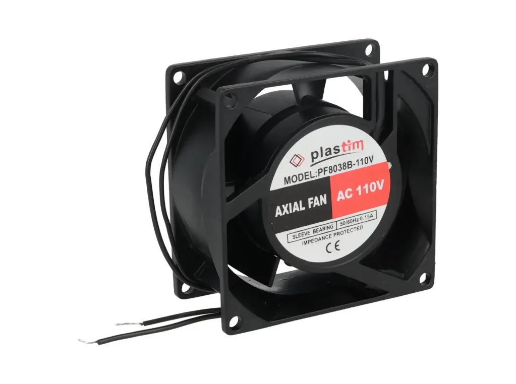 FM8038A1HSL — VENTILADOR PARA GABINETE 80X80X38, 110V, 50/60Hz